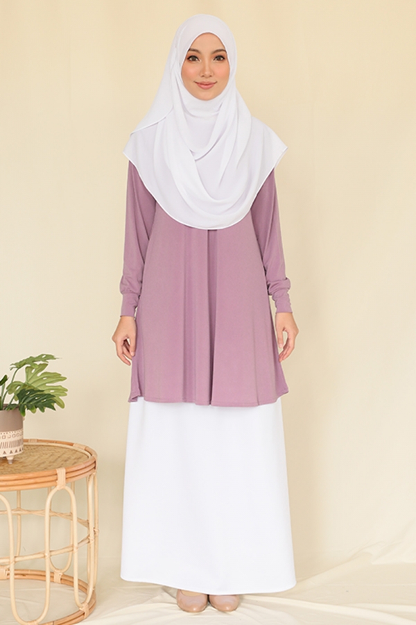 Luna Blouse - Purple Rosy